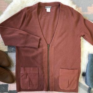 J. Crew cashmere cardigan sweater